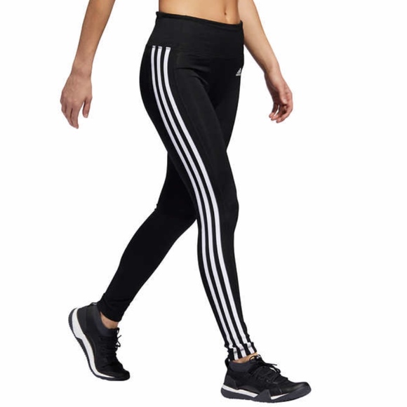 adidas Pants - New Adidas Ladies 3 Stripe Tight Leggings